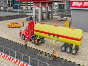 Spēle Naftas tankkuģu transporta kravas automašīna online