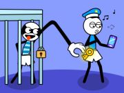 Spēle Stickman Troll Thief Puzle online