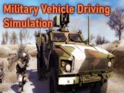 Spēle Militārā transportlīdzekļu braukšanas simulācija online