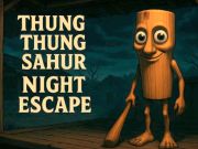 Spēle Thung Thung Sahur Night Escape online