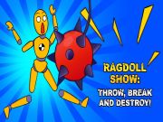 Spēle Ragdoll šovs: Mest, pārtraukt un iznīcināt! online