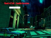 Spēle Ļauna zombiju iebrukuma vanags online