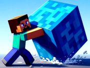 Spēle MineBlocks 3d labirints online