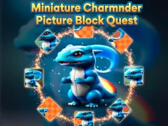 Spēle Miniatūrais Charmander attēlu bloka meklējums online