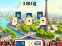 Spēle Solitaire pasaules tūre online