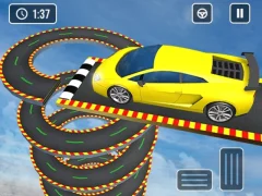 Spēle Mega Car kaskadieru rampas spēles online