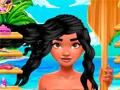Spēle Polinēzijas princese: īstas frizūras online Spēle Polinēzijas princese: īstas frizūras online