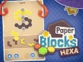 Spēle Papīra Bloki Hexa online Spēle Papīra Bloki Hexa online