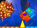 Spēle Uguns un Ūdens: Geometry Dash online