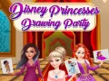 Spēle Disneja princesu zīmēšanas ballīte online