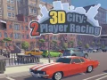 Spēle 3D Pilsēta: 2 Spēlētāju Sacensības online Spēle 3D Pilsēta: 2 Spēlētāju Sacensības online