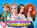 Spēle Princesei modes pūkainā jaka online