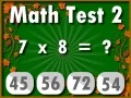 Spēle Matemātikas Tests 2 online