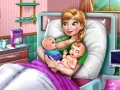 Spēle Aukstā princese dvīņu piedzimšana online Spēle Aukstā princese dvīņu piedzimšana online