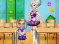 Spēle Māsu skolas diena online Spēle Māsu skolas diena online