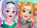 Spēle Elzas un Rapunzeles Nākotnes Modes online Spēle Elzas un Rapunzeles Nākotnes Modes online