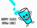 Spēle Laimīgā Glāze: Zīmē Līnijas online