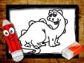 Spēle Atgriešanās skolā: Dinozauru krāsojamā grāmata online Spēle Atgriešanās skolā: Dinozauru krāsojamā grāmata online