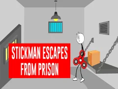 Spēle Stickman aizbēg no cietuma online