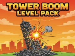 Spēle Tower Boom Level Pack online Spēle Tower Boom Level Pack online