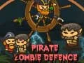 Spēle Pirašu zombiju aizsardzība online Spēle Pirašu zombiju aizsardzība online