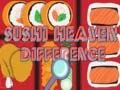 Spēle Atšķirības Sushi Paradīzē online Spēle Atšķirības Sushi Paradīzē online