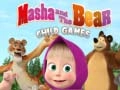Spēle Maša un Lācis: Bērnu Spēles online Spēle Maša un Lācis: Bērnu Spēles online