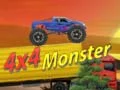 Spēle 4x4 Briesmonis online Spēle 4x4 Briesmonis online