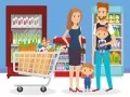 Spēle Laimīgas Iepirkšanās Puzzle online Spēle Laimīgas Iepirkšanās Puzzle online