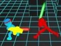 Spēle Stickman Neona Kari: Zobenu Cīņas online