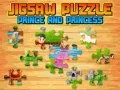 Spēle Princese un prinča puzle online Spēle Princese un prinča puzle online