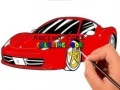Spēle Rasēšanas grāmata sacīkšu automobiļiem online