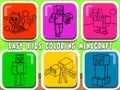 Spēle Viegls krāsošanas spēles bērniem Minecraft online Spēle Viegls krāsošanas spēles bērniem Minecraft online