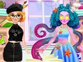 Spēle Blondīne Princeses Mākslinieku Burvju Fabrika online Spēle Blondīne Princeses Mākslinieku Burvju Fabrika online
