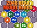 Spēle 2048 Heksa Apvienošanas Bloks online