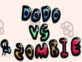 Spēle Dodo pret zombijiem online
