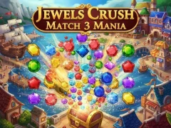 Spēle Jewels Crush Match 3 Mania online