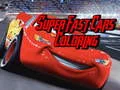 Spēle Super Ātri Automobiļi Krāsošana online Spēle Super Ātri Automobiļi Krāsošana online