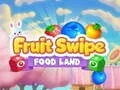 Spēle Augļu Swipe UZKODU ZEME online