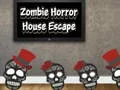Spēle Zombie Šausmu Mājas Izbēgšana online