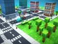 Spēle Pikseļu Pilsētas Skrējējs 3D online