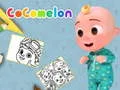 Spēle Cocomelon Krāsojamā Grāmata online
