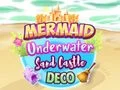 Spēle Mermaide Zemūdens Smilšu Pilsēta Dekorācija online