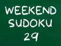 Spēle Nedēļas Nogales Sudoku 29 online Spēle Nedēļas Nogales Sudoku 29 online