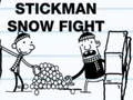 Spēle StickMan Sniega Cīņa online