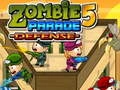 Spēle Zombiju Parādes Aizsardzība 5 online
