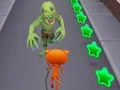Spēle Dusmīgais Kaķis: Skrējiens Zombiju Alejā online