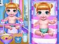 Spēle Princese Jauno Dvīņu Bērnu Aprūpe online Spēle Princese Jauno Dvīņu Bērnu Aprūpe online