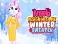 Spēle Andžela: Dizains ar mani: Ziemas Džemperis online Spēle Andžela: Dizains ar mani: Ziemas Džemperis online