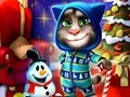Spēle Ziemassvētku atšķirības ar Tomu online Spēle Ziemassvētku atšķirības ar Tomu online